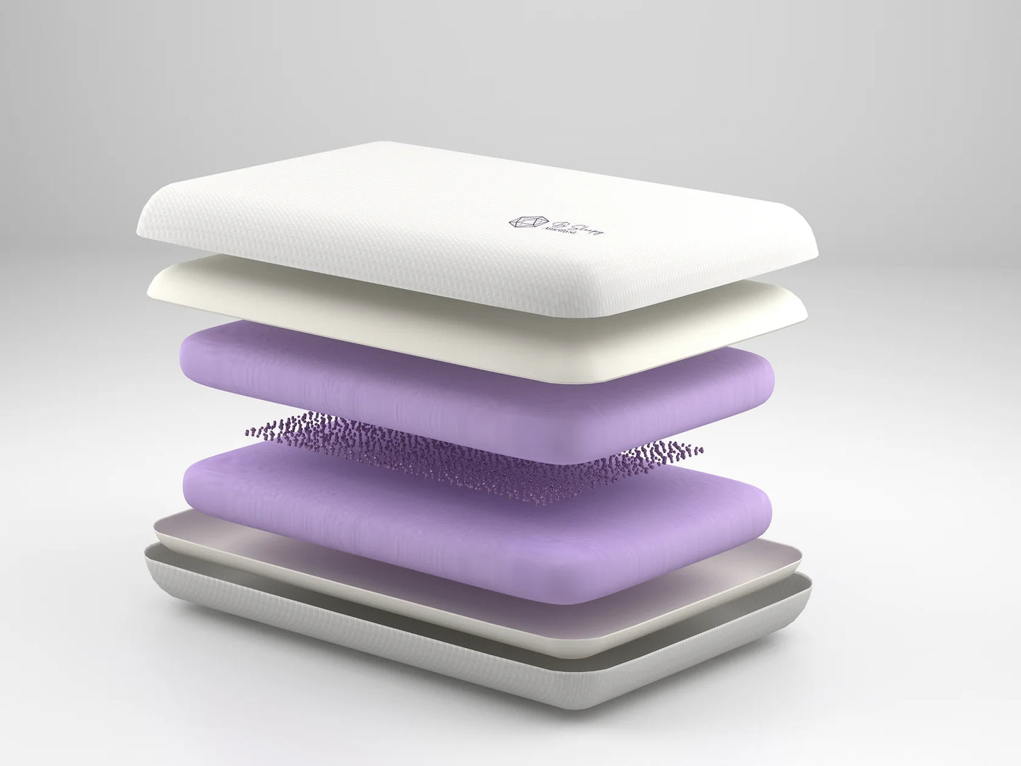 Amethyst Infused Memory Foam Pillow