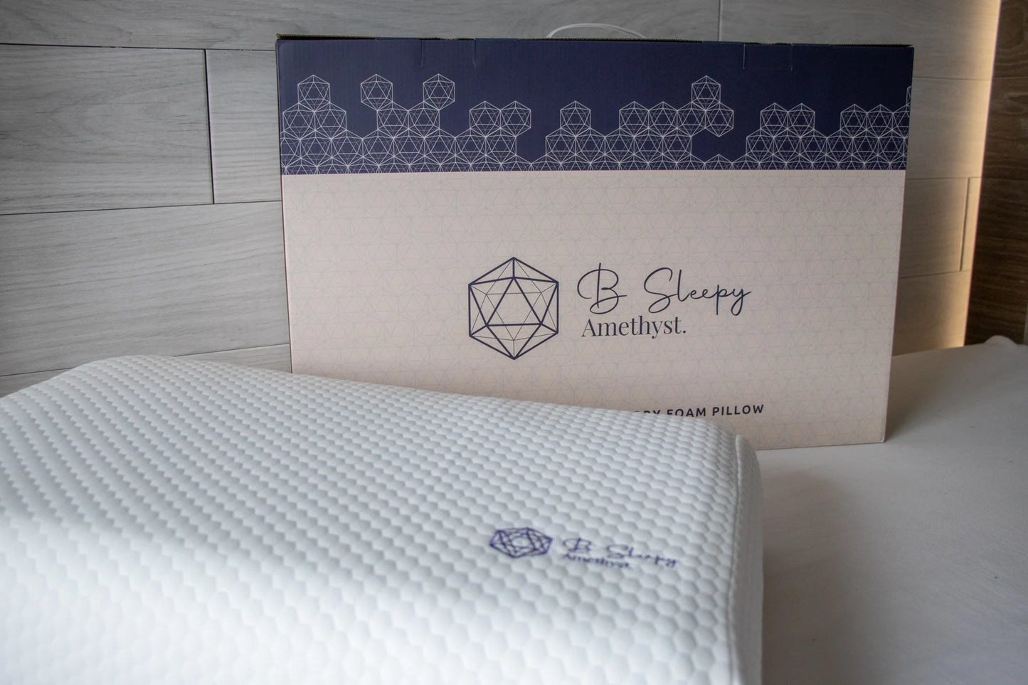 Amethyst Infused Memory Foam Pillow