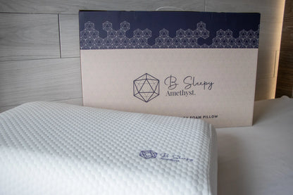 Amethyst Infused Memory Foam Pillow