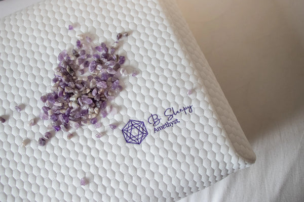 Amethyst Infused Memory Foam Pillow