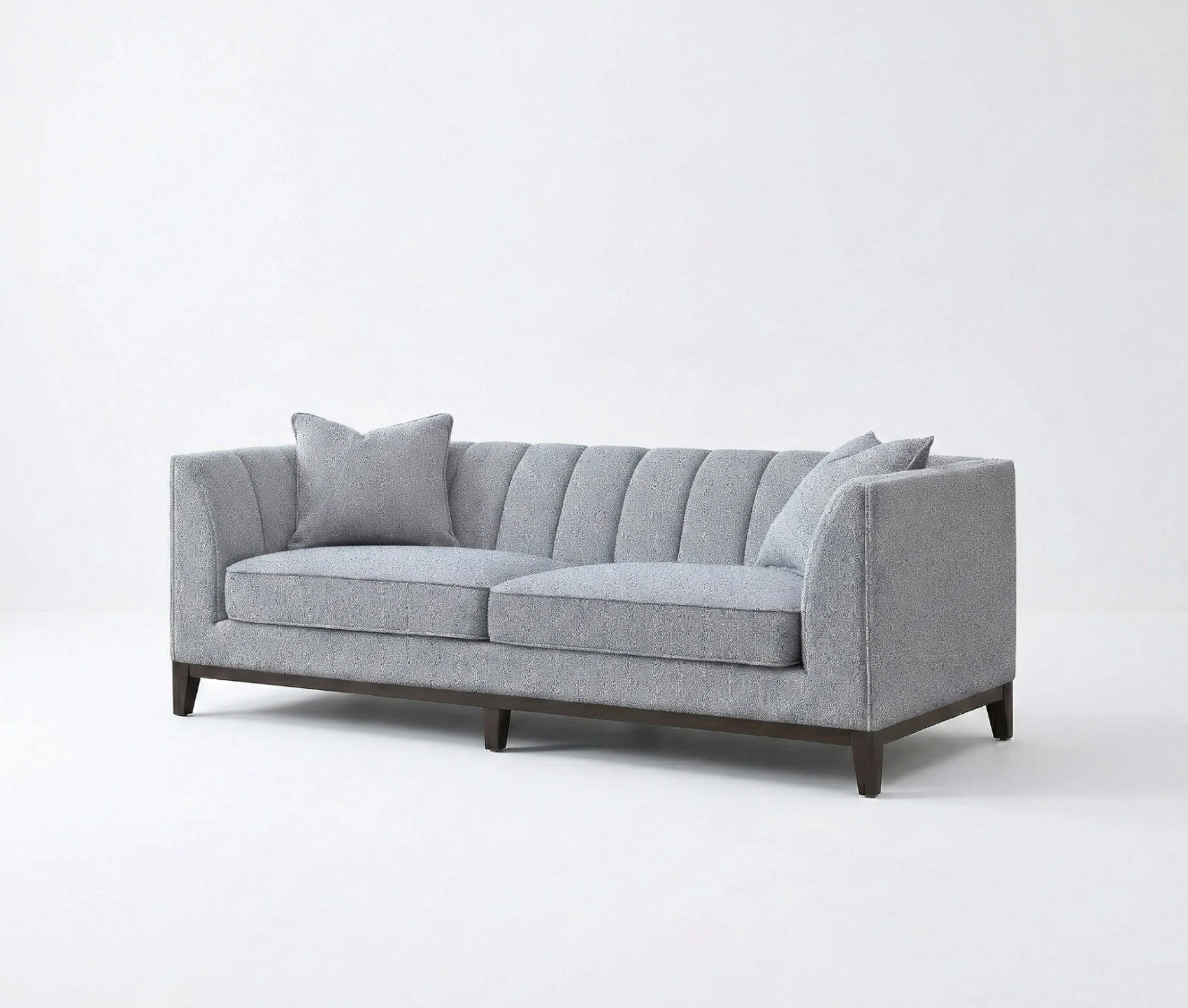 Cooper 3 Seater Sofa – Dolphin Bouclé | Mid-Century Modern
